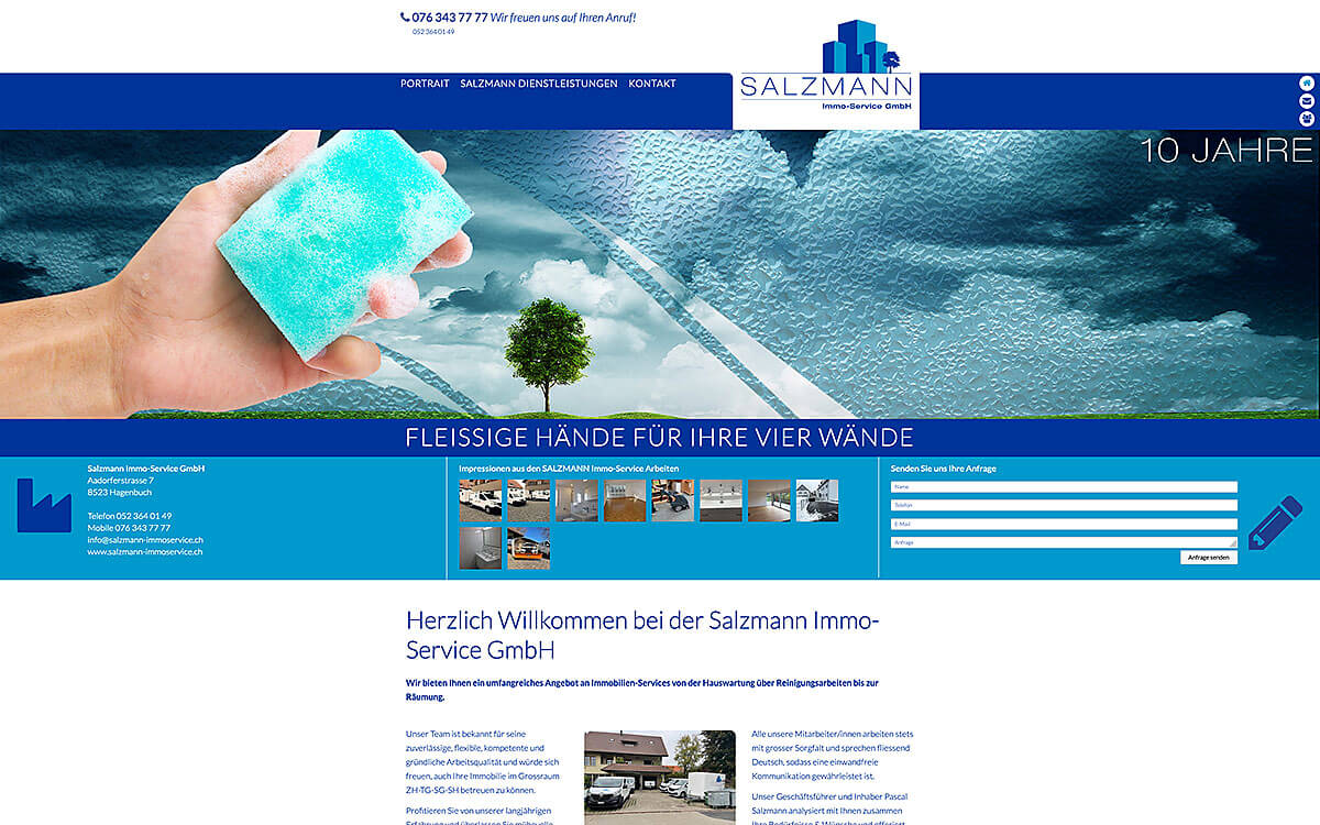 Salzmann Immo-Service GmbH – Die fleissigen Hände für Ihre vier Wände